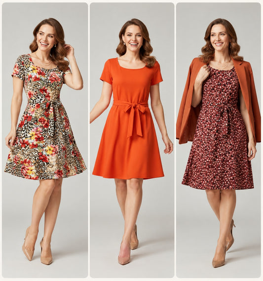 3 Vestidos Dahara para Dama